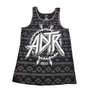 AKT A Day To Remember Tank Top Mens Small Black Excellent ADTR Band Graphic 2013